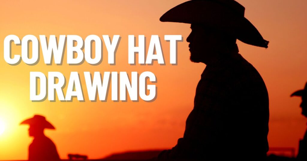 cowboy hat drawing
