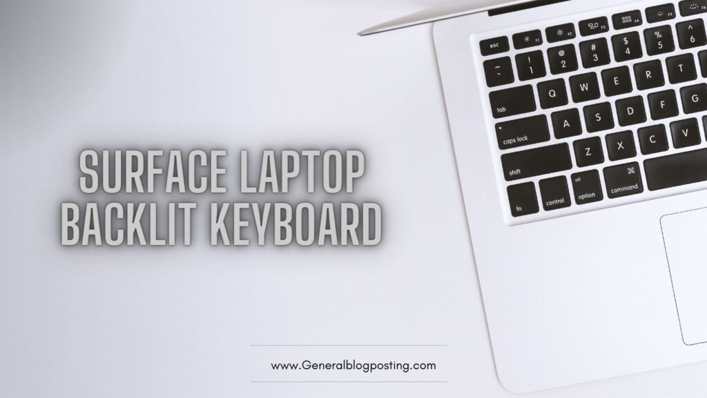 surface laptop backlit keyboard