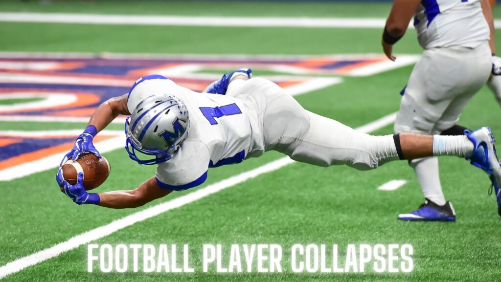 Football Player Collapses