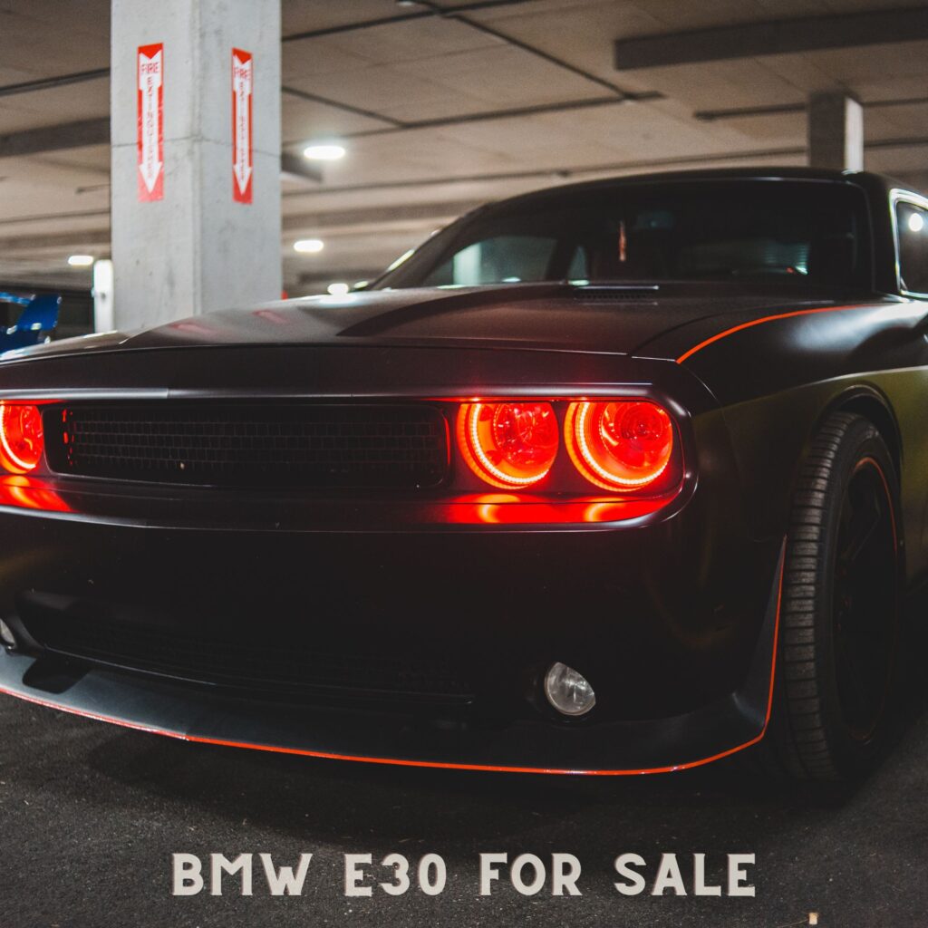 bmw e30 for sale